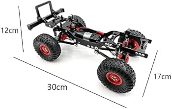 Amazon.co.jp: ShareGoo メタルRCボディシャーシフレーム 1/12 4WD